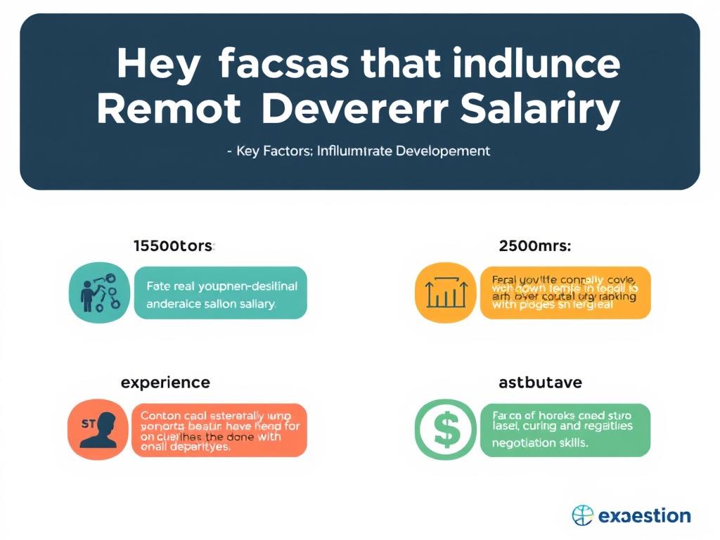 Factors affecting remote full-stack developer salaries in India