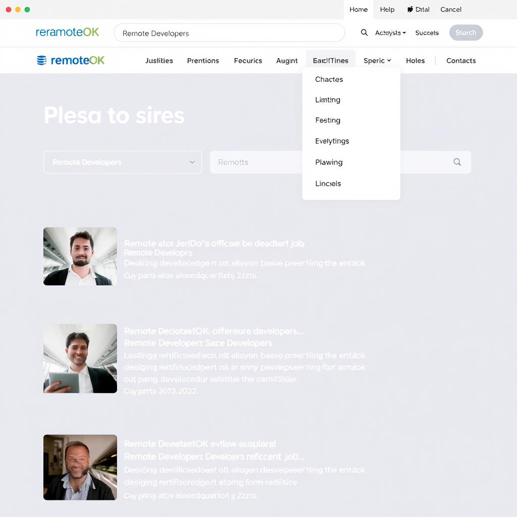 RemoteOK platform for remote full-stack developer jobs in India