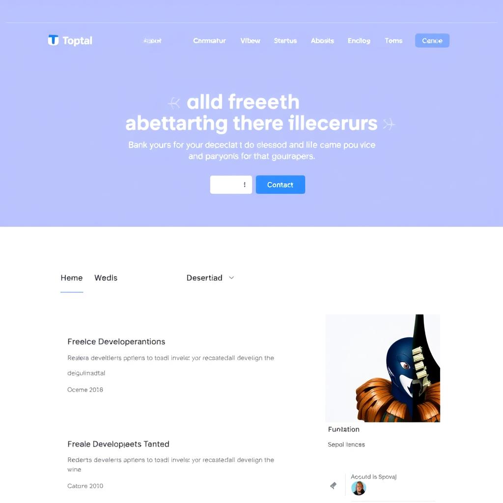 Toptal platform for remote full-stack developer jobs in India