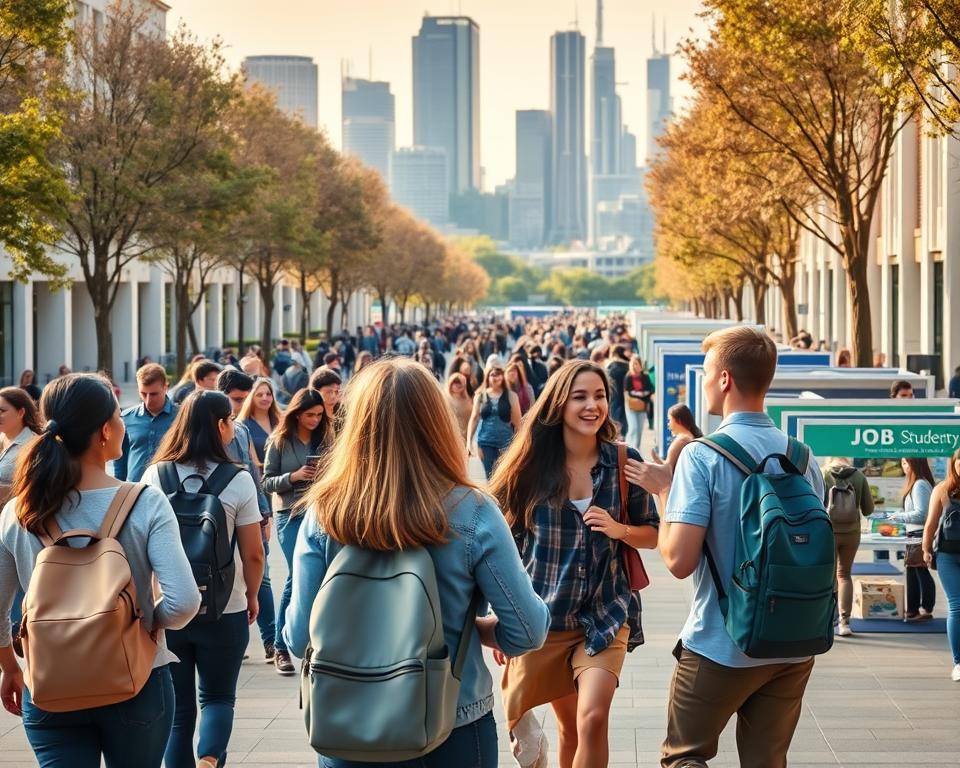 student employment trend
