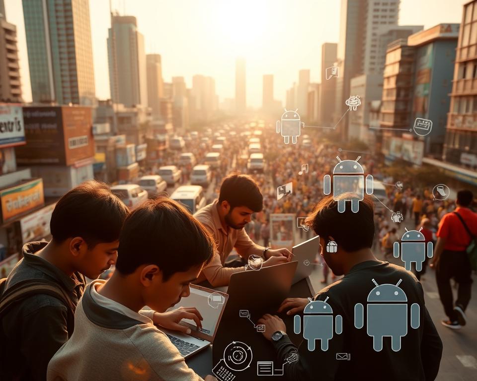 Android development in India