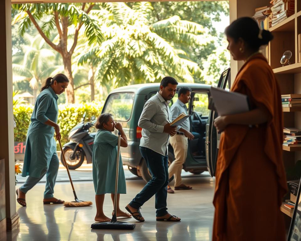 Domestic Worker Jobs in India – Housekeeping, Maids, Drivers, Office Boys