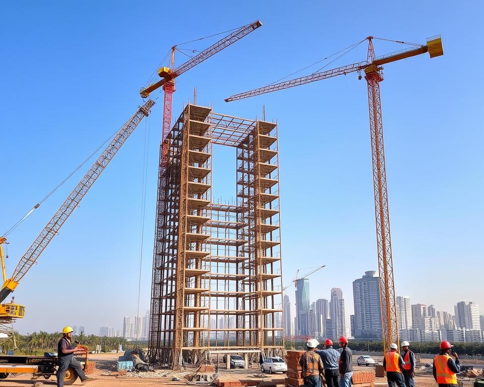 Indian construction sector growth Indian construction sector growth