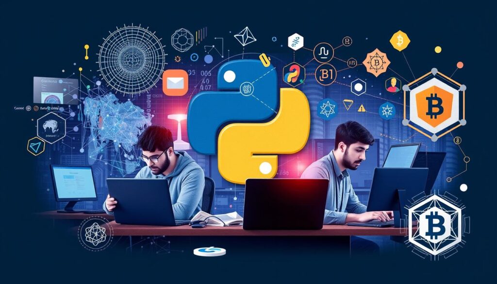 Python developers working on emerging technologies like AI, blockchain and fintech