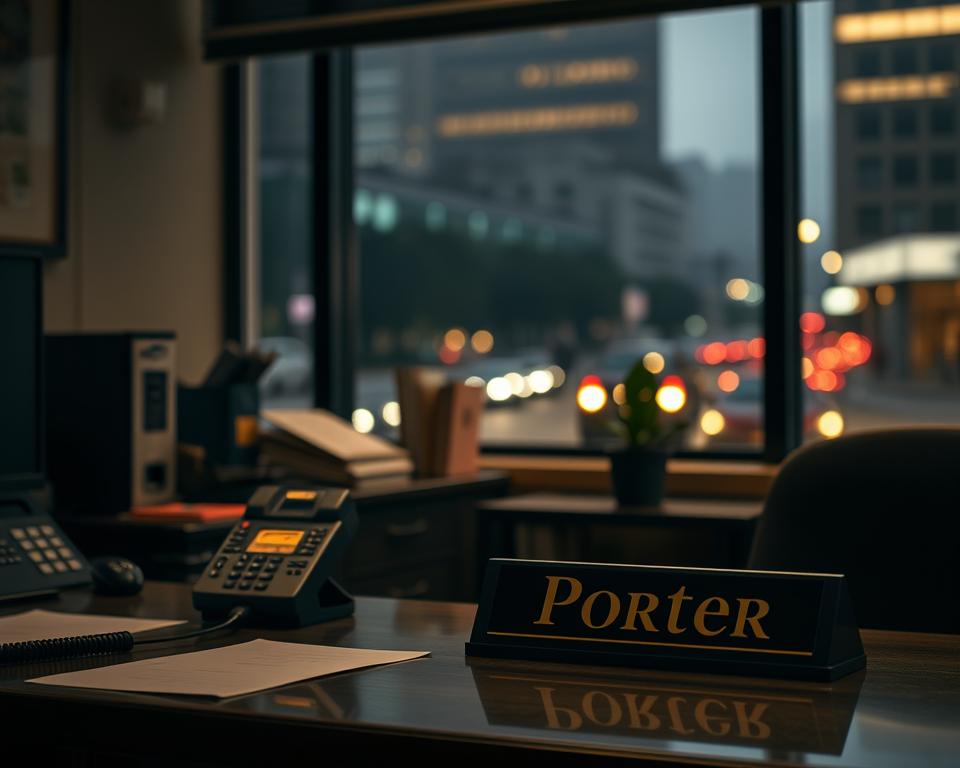 porter job definition