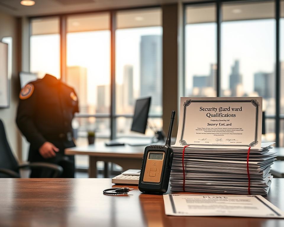 security guard qualifications