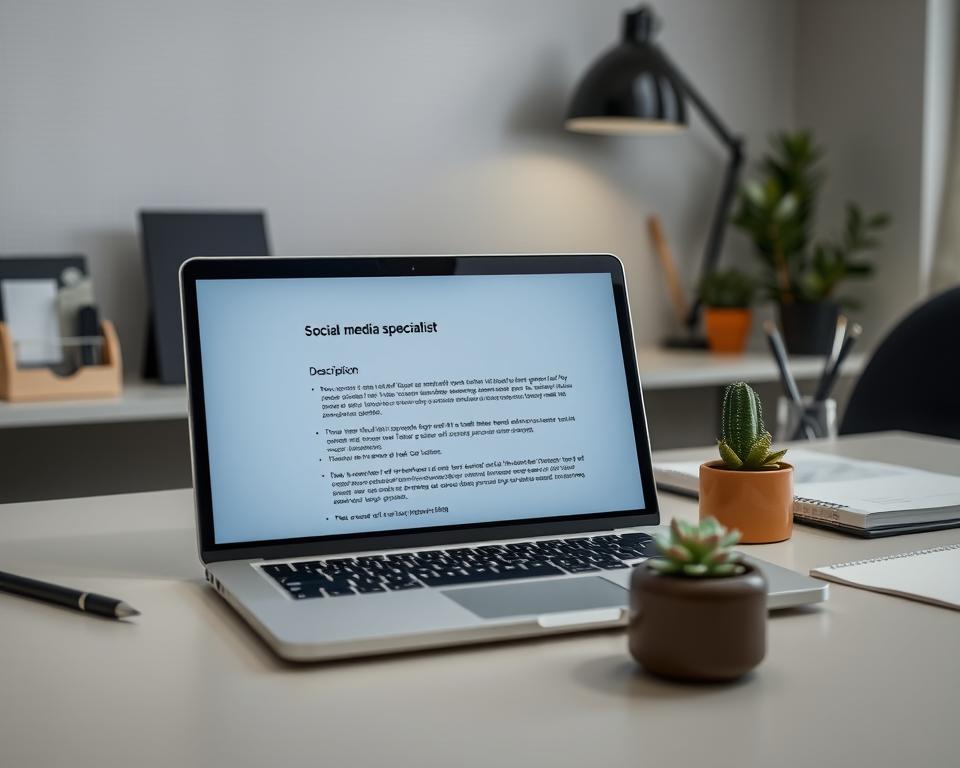 social media specialist job description