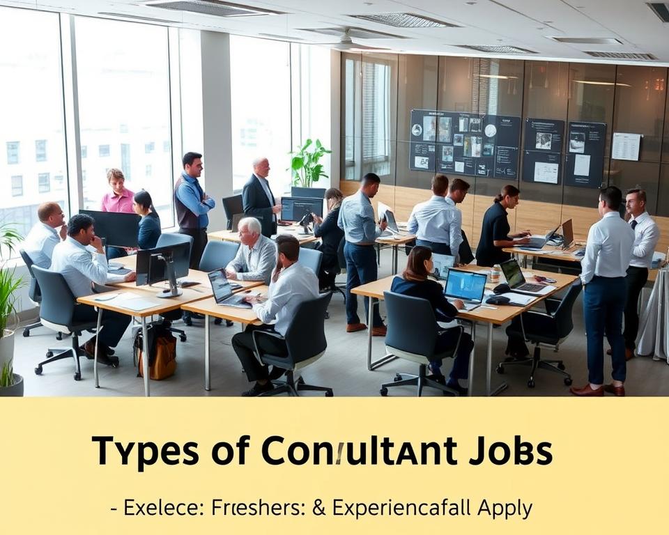 types of consultant jobs