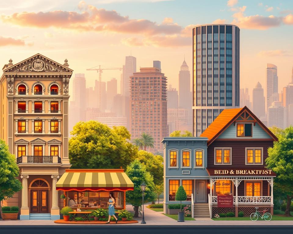 types of hospitality establishments