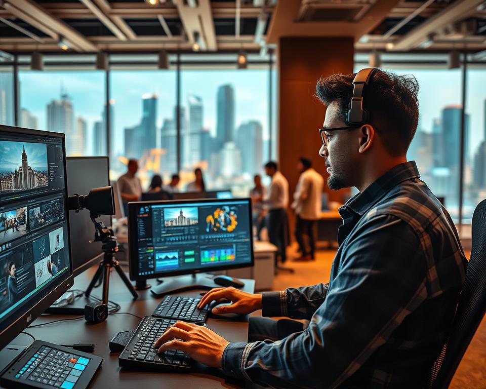 video editing industry growth