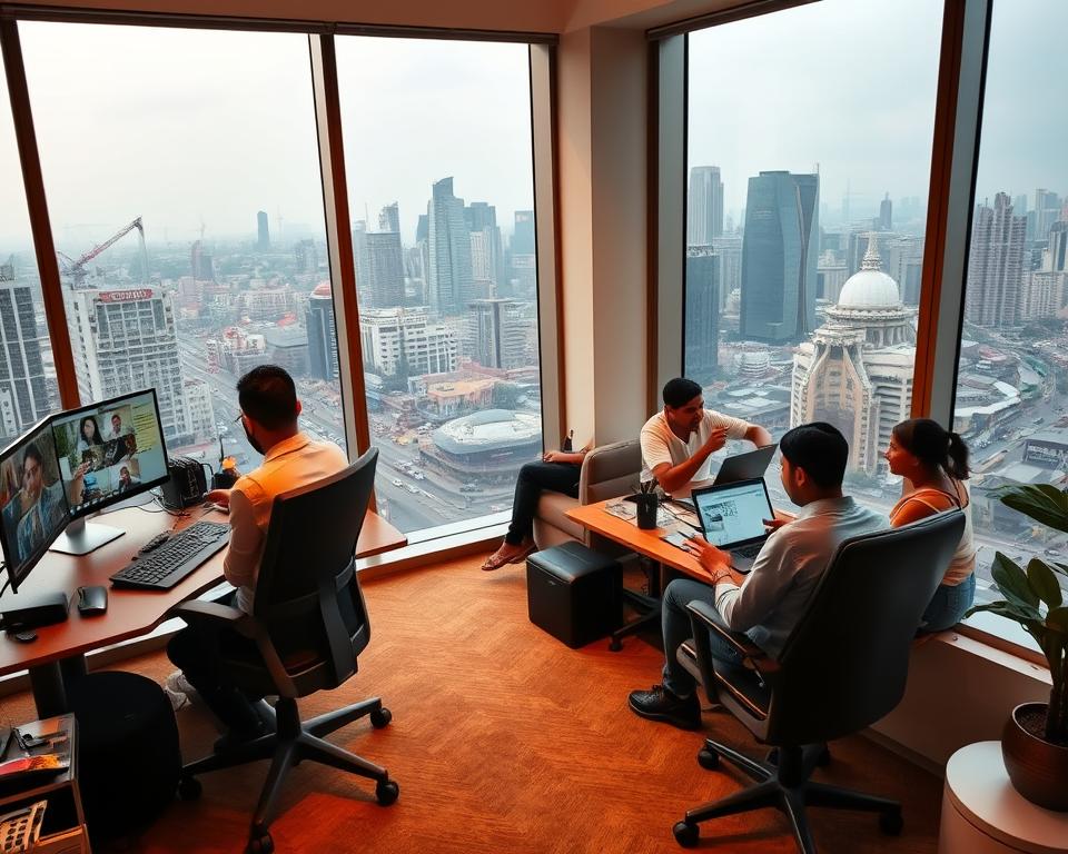 remote work in India