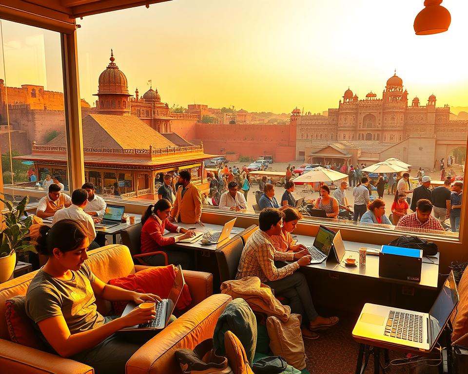 remote work landscape in Jaipur remote work landscape in Jaipur