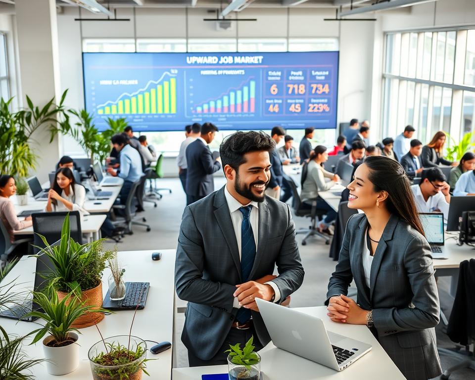 Indian IT sector job market trends